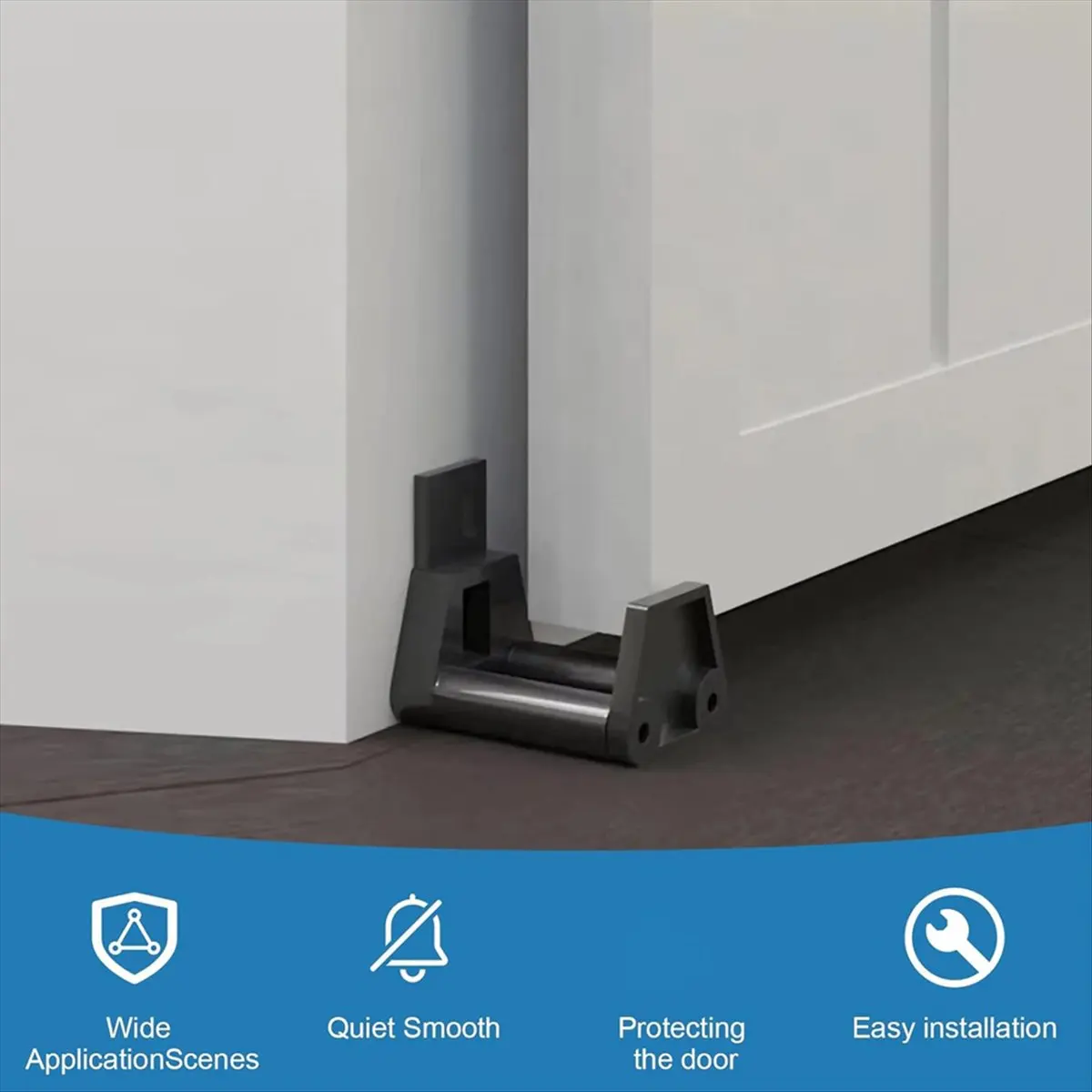 A013 Barn Sliding Door Floor Guide, Adjustable Wall Mount Sliding Door Guide, RV Sliding Door Guide with Screws, 2 Pack
A013 Barn Sliding Door Floor Guide, Adjustable Wall Mount Sliding Door Guide, RV Sliding Door Guide with Screws, 2 Pack