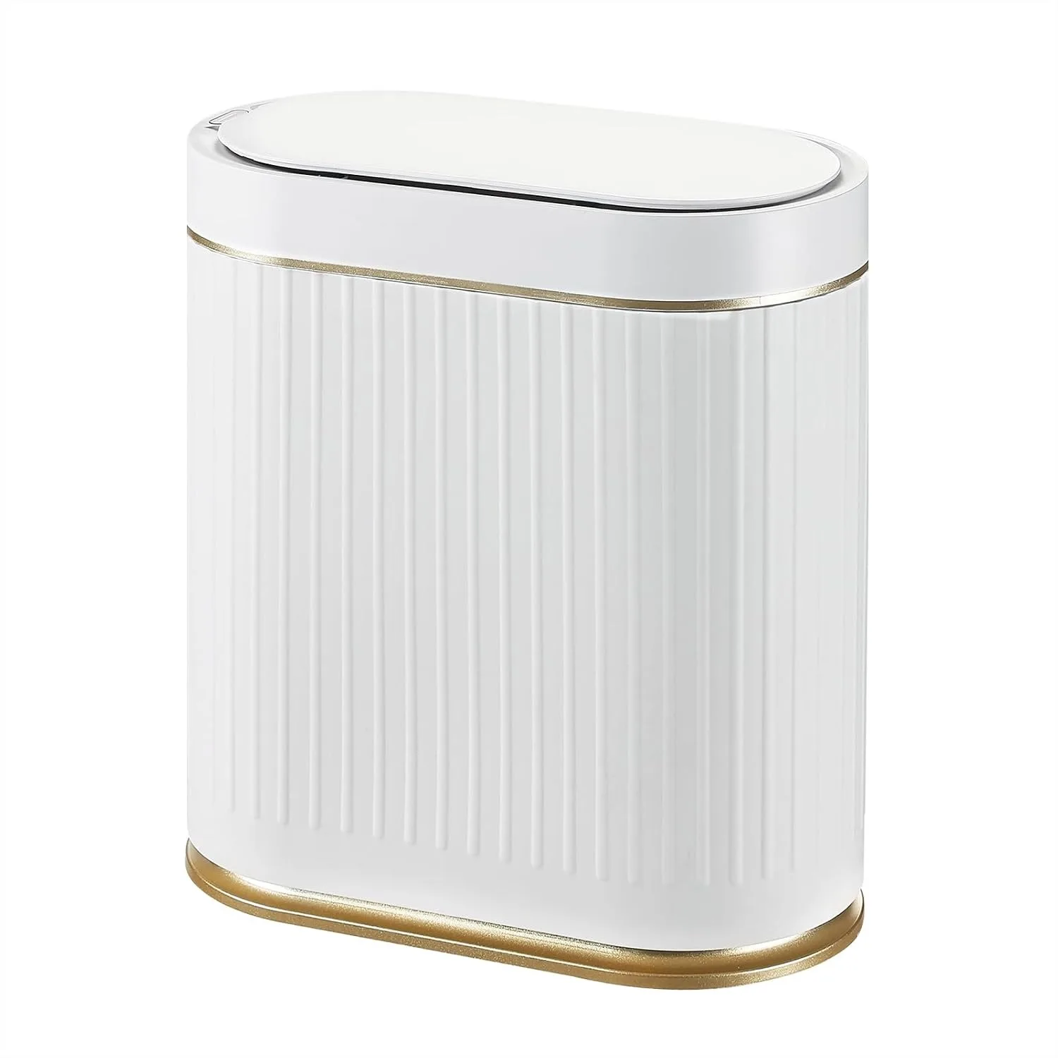 Motion Sensor Trash Can with Lid 2 Gallon Automatic Garbage Bin for Bathroom, Bedroom, Office
Motion Sensor Trash Can with Lid 2 Gallon Automatic Garbage Bin for Bathroom, Bedroom, Office