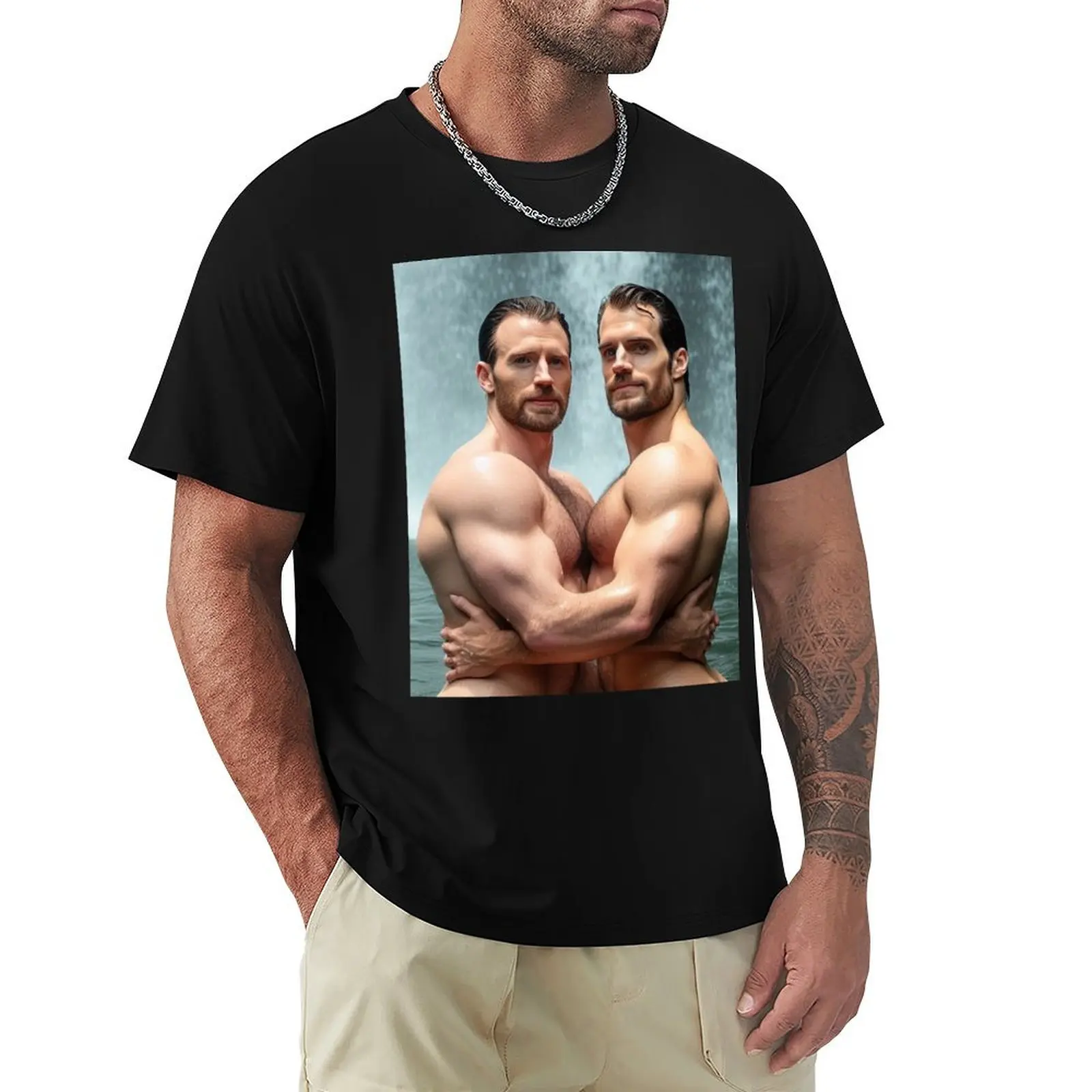 Henry cavill and Chris evans T-Shirt Anime t-shirt T-shirts oversize vintage clothes oversized t shirt men
Henry cavill and Chris evans T-Shirt Anime t-shirt T-shirts oversize vintage clothes oversized t shirt men