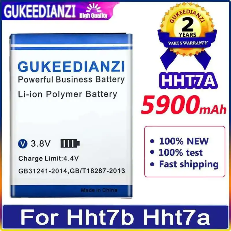 Для Hht7b Hht7a надежный аккумулятор для мобильного телефона, легкий вес 5900 мАч
Для Hht7b Hht7a надежный аккумулятор для мобильного телефона, легкий вес 5900 мАч