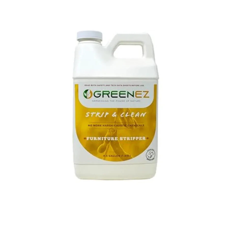 Furniture Strip and Clean Paint and Varnish Remover Wood Stain Stripper Gel Remove Layers of Epoxy, Paint, Varnish Safely No Ha
Furniture Strip and Clean Paint and Varnish Remover Wood Stain Stripper Gel Remove Layers of Epoxy, Paint, Varnish Safely No Ha