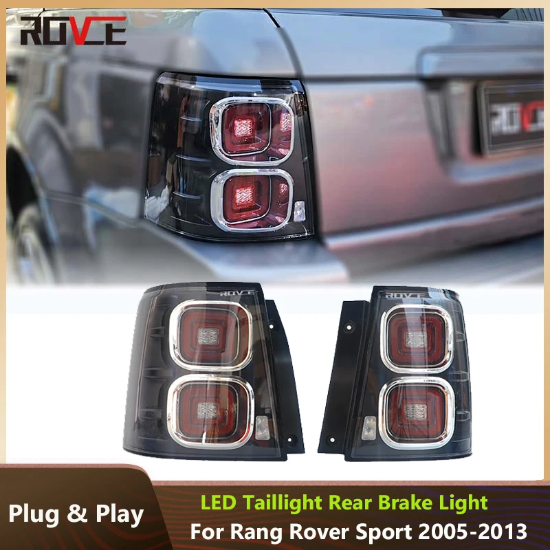 ROVCE Taillight Assembly LED Rear Lights For Range Rover Sport L320 2005-2013 Tail Light Brake Lamp Modified Style Accessories
ROVCE Taillight Assembly LED Rear Lights For Range Rover Sport L320 2005-2013 Tail Light Brake Lamp Modified Style Accessories