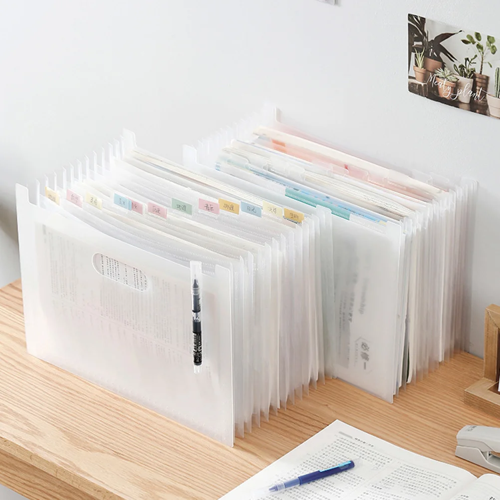 Expanding File Folder Large Capacity Multi Layer Plastic Document Organizer Portable Office Receipt Folder Small Document
Expanding File Folder Large Capacity Multi Layer Plastic Document Organizer Portable Office Receipt Folder Small Document