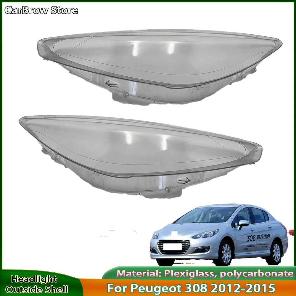 Headlight Shell Lens Plexiglass For Peugeot 308 2012 to 2015 Headlamps Transparent Lampshade
Headlight Shell Lens Plexiglass For Peugeot 308 2012 to 2015 Headlamps Transparent Lampshade