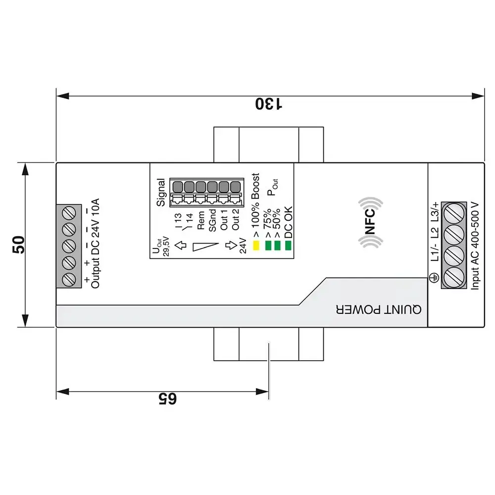 2904621 QUINT4-PS/3AC/24DC/10 QUINT POWER для источника питания Phoenix, выход 24 В постоянного тока/10 А
2904621 QUINT4-PS/3AC/24DC/10 QUINT POWER для источника питания Phoenix, выход 24 В постоянного тока/10 А