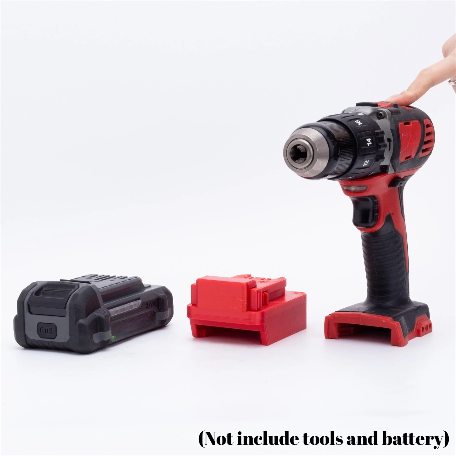 Battery Adapter For FLEX 24V battery (FX0221-1 Battery to for Milwaukee 18v Tool Converter (Not include tools and battery)
Battery Adapter For FLEX 24V battery (FX0221-1 Battery to for Milwaukee 18v Tool Converter (Not include tools and battery)