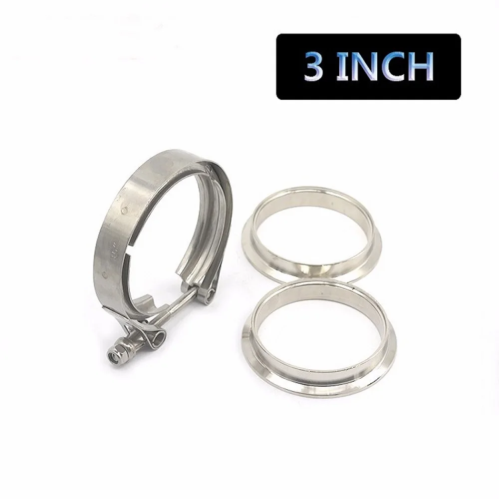 2''/2.25''/2.5''/3''/3.5''/4'' Stainless Steels V-Band Flange & Clamp Kit for Turbo Exhaust Pipes MILD STEEL
2''/2.25''/2.5''/3''/3.5''/4'' Stainless Steels V-Band Flange & Clamp Kit for Turbo Exhaust Pipes MILD STEEL