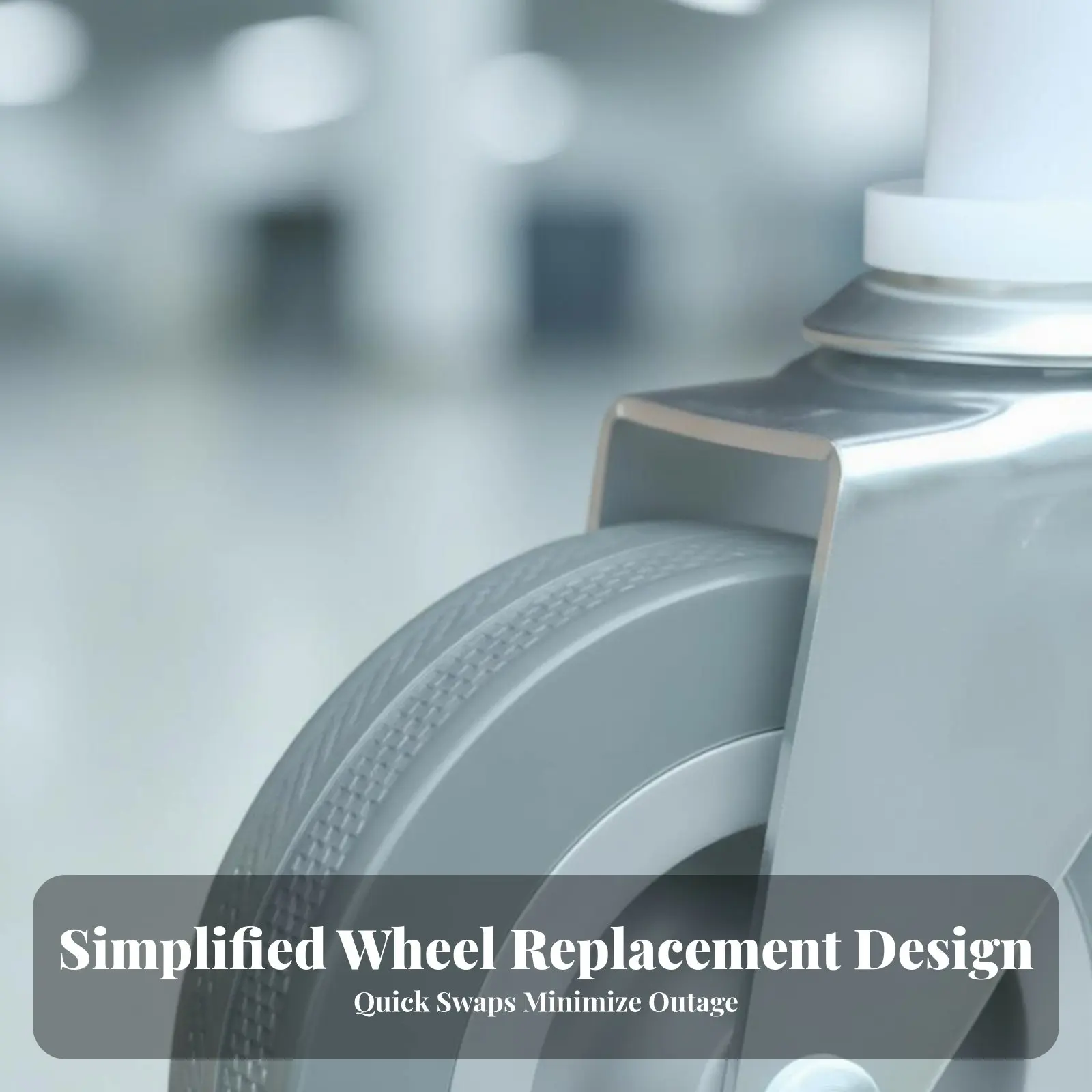 Rotating Caster Caster effortless Rolling Small apparatus wheel Easy Installation Non-Marking for Cleaners, Janitors, Warehouses
Rotating Caster Caster effortless Rolling Small apparatus wheel Easy Installation Non-Marking for Cleaners, Janitors, Warehouses