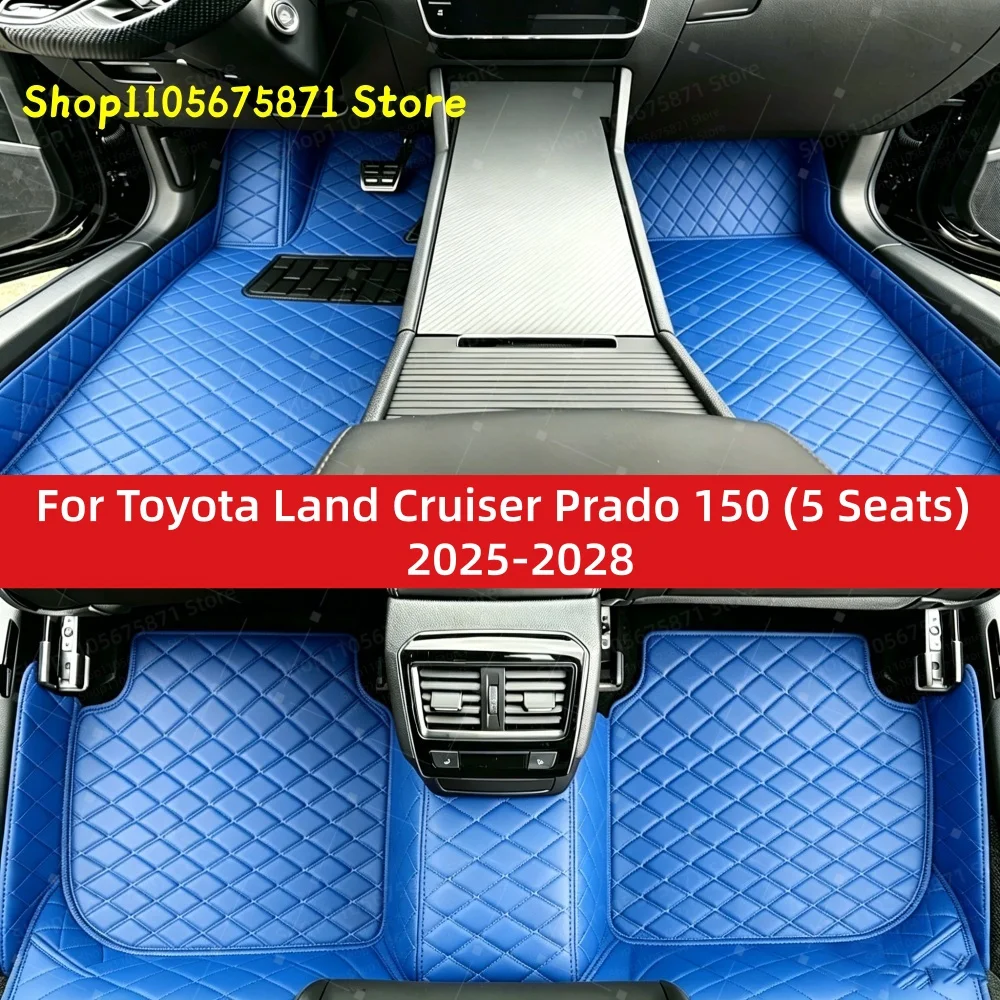 Custom Car Floor Mats Fit For Toyota Land Cruiser Prado 150 (5 Seats) 2025 2026 2027 2028 Car Mat Accessories Mats Carpets
Custom Car Floor Mats Fit For Toyota Land Cruiser Prado 150 (5 Seats) 2025 2026 2027 2028 Car Mat Accessories Mats Carpets