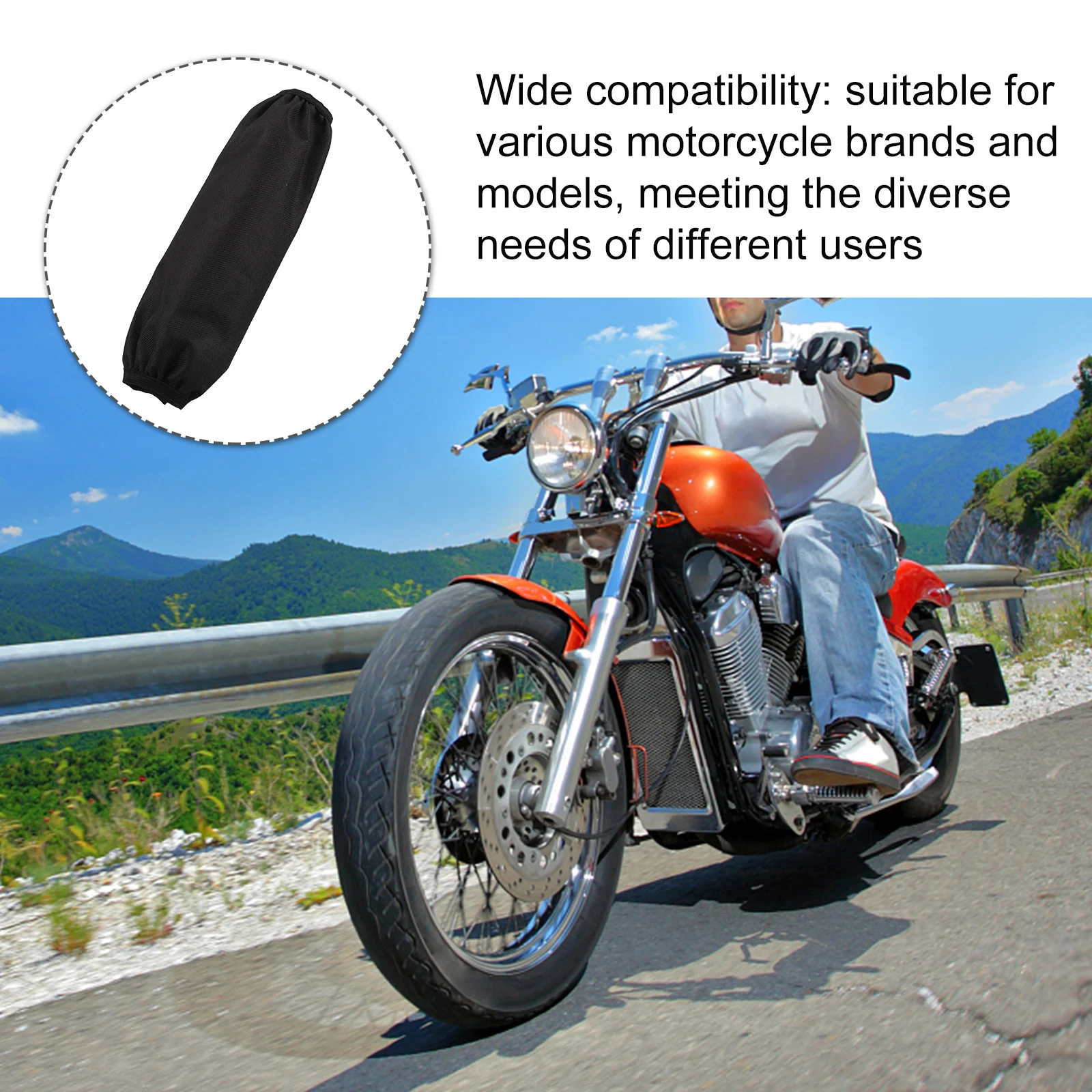 Universal Motorcycle Part Shocking Absorber Sleeve Waterproof Protective Cover Pedal Shock Absorber Scooter Damper Guard
Universal Motorcycle Part Shocking Absorber Sleeve Waterproof Protective Cover Pedal Shock Absorber Scooter Damper Guard
