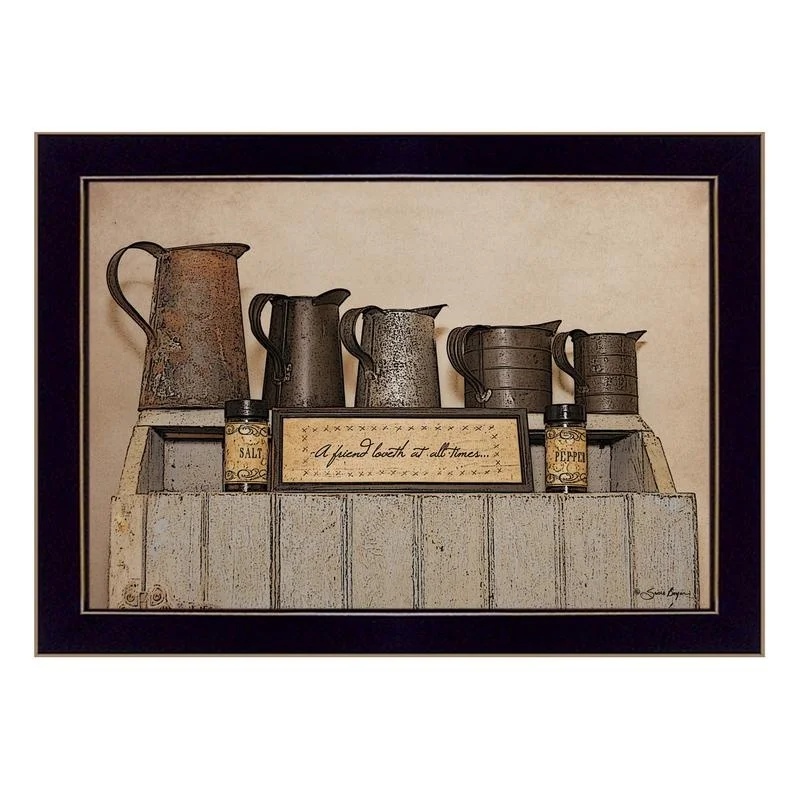 A Friend Loveth at All Times Framed Print, Black Frame, Ready to Hang
A Friend Loveth at All Times Framed Print, Black Frame, Ready to Hang