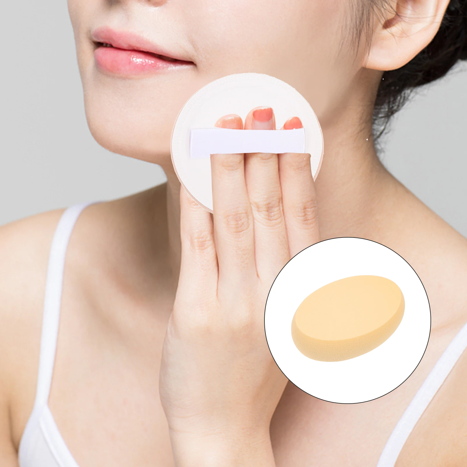 6Pcs Oval Powder Puff Makeup Sponges Compact Lightweight Comfortable Foundation Face Beauty Travel Dual Use
6Pcs Oval Powder Puff Makeup Sponges Compact Lightweight Comfortable Foundation Face Beauty Travel Dual Use