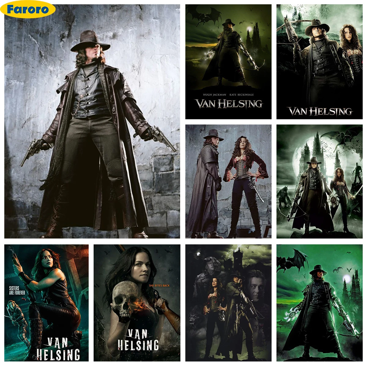 V-Van Helsing 5D Diamond Painting Kit Adventure Movie Poster Diy Diamond Embroidery Cross Stitch Home Wall Decor Handmade Gift
V-Van Helsing 5D Diamond Painting Kit Adventure Movie Poster Diy Diamond Embroidery Cross Stitch Home Wall Decor Handmade Gift