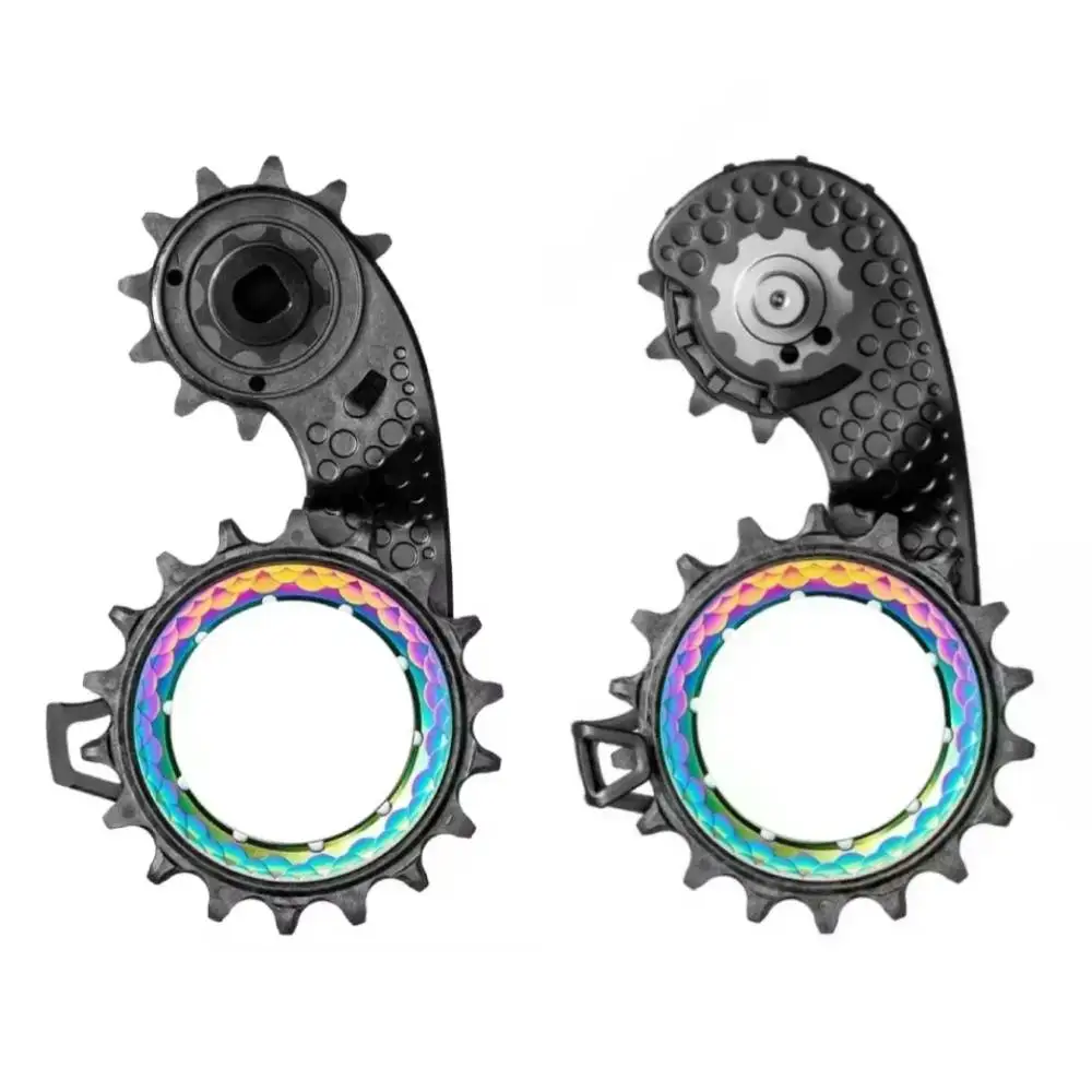 Oversized Pulley Wheel System For Transmission- Coated Races, Alloy Pulley, Carbon Cage
Oversized Pulley Wheel System For Transmission- Coated Races, Alloy Pulley, Carbon Cage