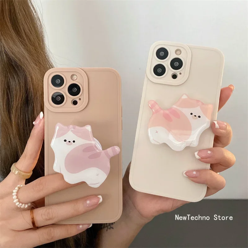 Korea Cute Cartoon Kitten Grip Mobile Phone Holder Socket Stand Ring Cell Phone Support Bracket Smartphone Accessories
Korea Cute Cartoon Kitten Grip Mobile Phone Holder Socket Stand Ring Cell Phone Support Bracket Smartphone Accessories