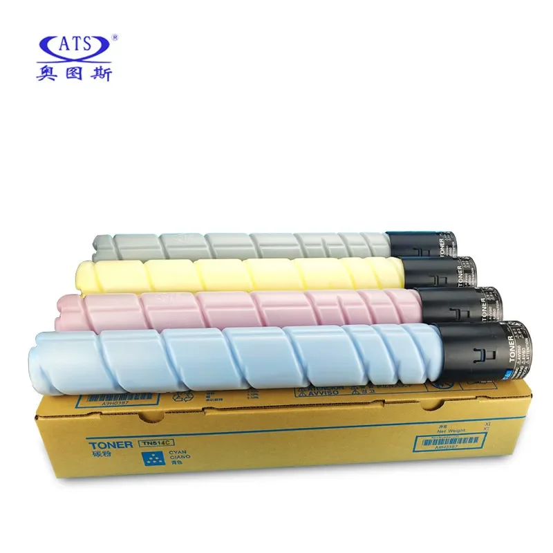 4 шт./компл. TN514 TN 514 C458 C558 C658 тонер-картридж для Konica Minolta C 458 558 658 TN-514 запасные части для порошкового копировального аппарата
4 шт./компл. TN514 TN 514 C458 C558 C658 тонер-картридж для Konica Minolta C 458 558 658 TN-514 запасные части для порошкового копировального аппарата