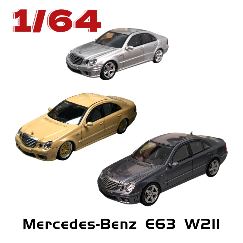 MK MODEL Diecast 1/64 Scale Classic Four-eyed Mercedes-Benz Alloy Car Model E63 W211 Limited Edition Toys for Boys Original Box
MK MODEL Diecast 1/64 Scale Classic Four-eyed Mercedes-Benz Alloy Car Model E63 W211 Limited Edition Toys for Boys Original Box