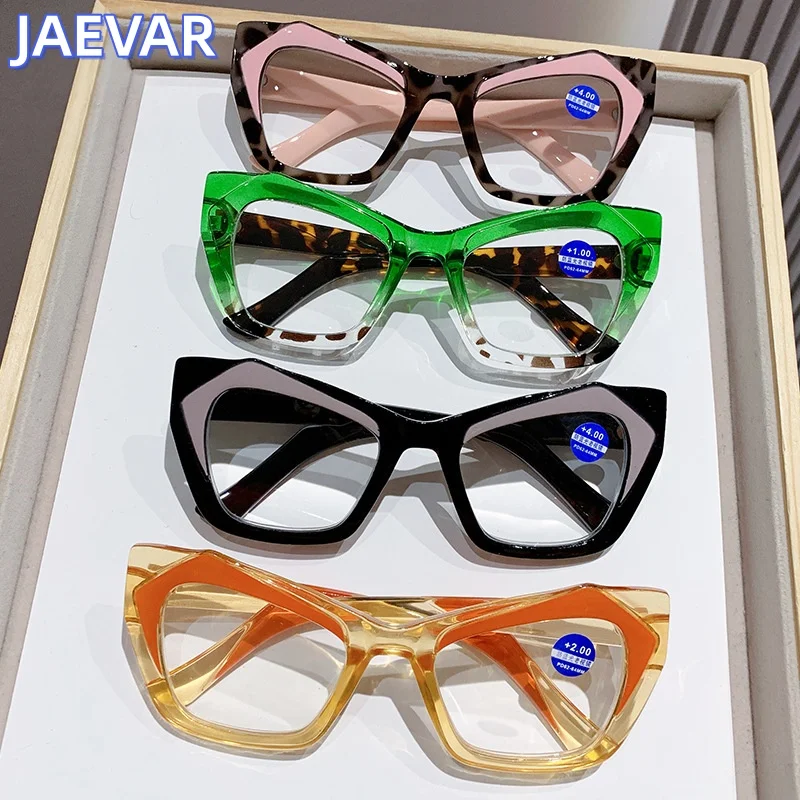 JAEVAR Women's High-definition Reading Glasses Anti Fatigue Goggles Anti Blue-ray Butterfly Shaped Reading Glasses Women's JB038
JAEVAR Women's High-definition Reading Glasses Anti Fatigue Goggles Anti Blue-ray Butterfly Shaped Reading Glasses Women's JB038