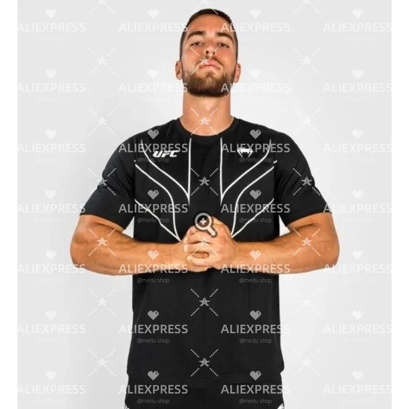 Breathable T-Shirt Hot Fight Night Venom Men's Muay Thai Loose Sports Training Fighting T-Shirt Fitness Training Sports Moto
Breathable T-Shirt Hot Fight Night Venom Men's Muay Thai Loose Sports Training Fighting T-Shirt Fitness Training Sports Moto