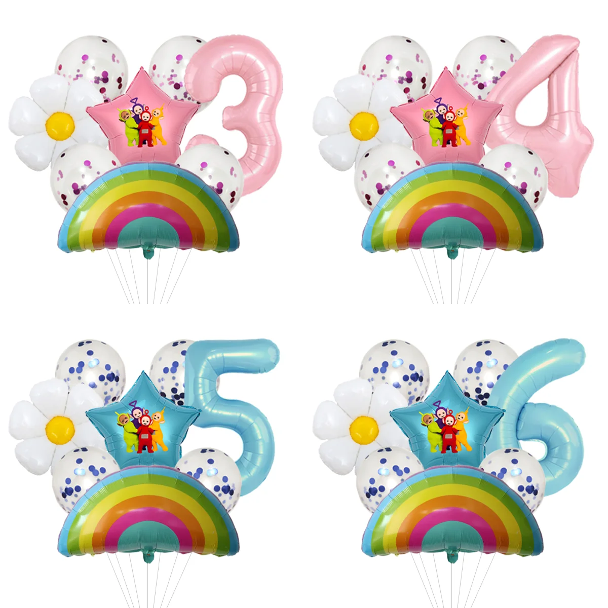 Joyful Teletubbies pattern latex balloon set picked for kids birthday activities and children home party styling
Joyful Teletubbies pattern latex balloon set picked for kids birthday activities and children home party styling