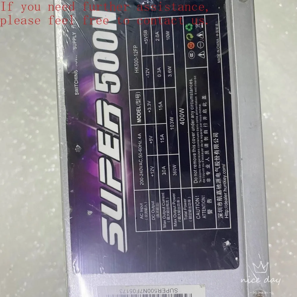 For desktop power supply 500N rated 400W can be equipped with 1660 580 and other graphics cards
For desktop power supply 500N rated 400W can be equipped with 1660 580 and other graphics cards