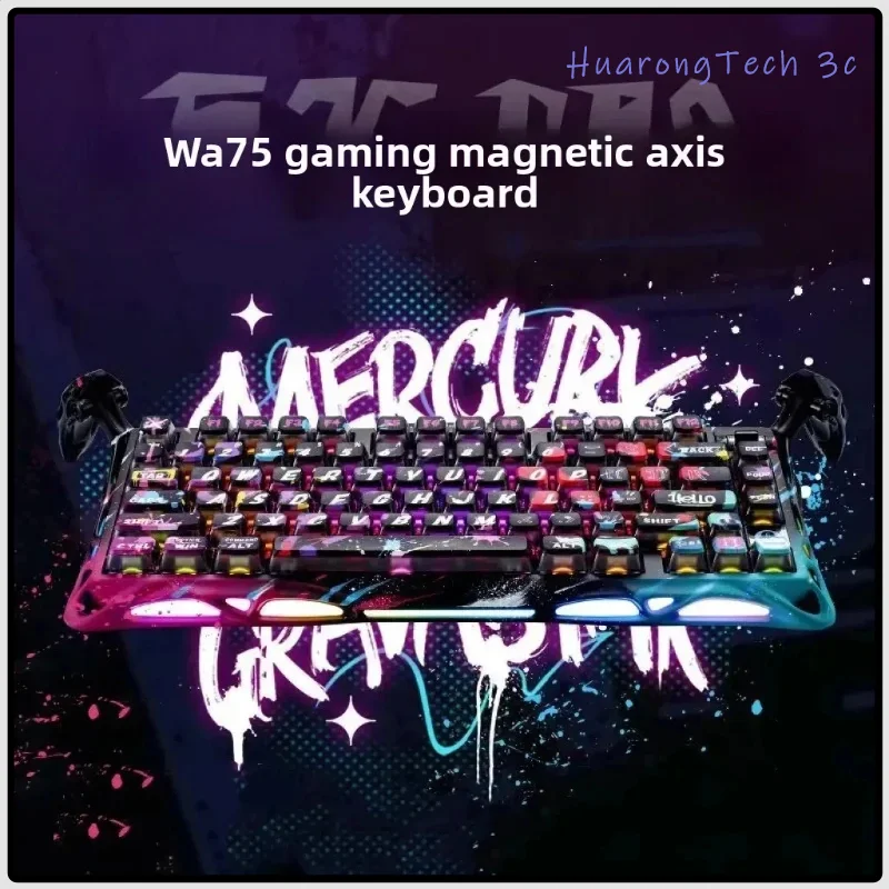 Gravity Planet Tile 75 E-sports Magnetic Axis Keyboard Game Special Computer Magneto Custom Keyboard And Mouse Fearless Contract
Gravity Planet Tile 75 E-sports Magnetic Axis Keyboard Game Special Computer Magneto Custom Keyboard And Mouse Fearless Contract
