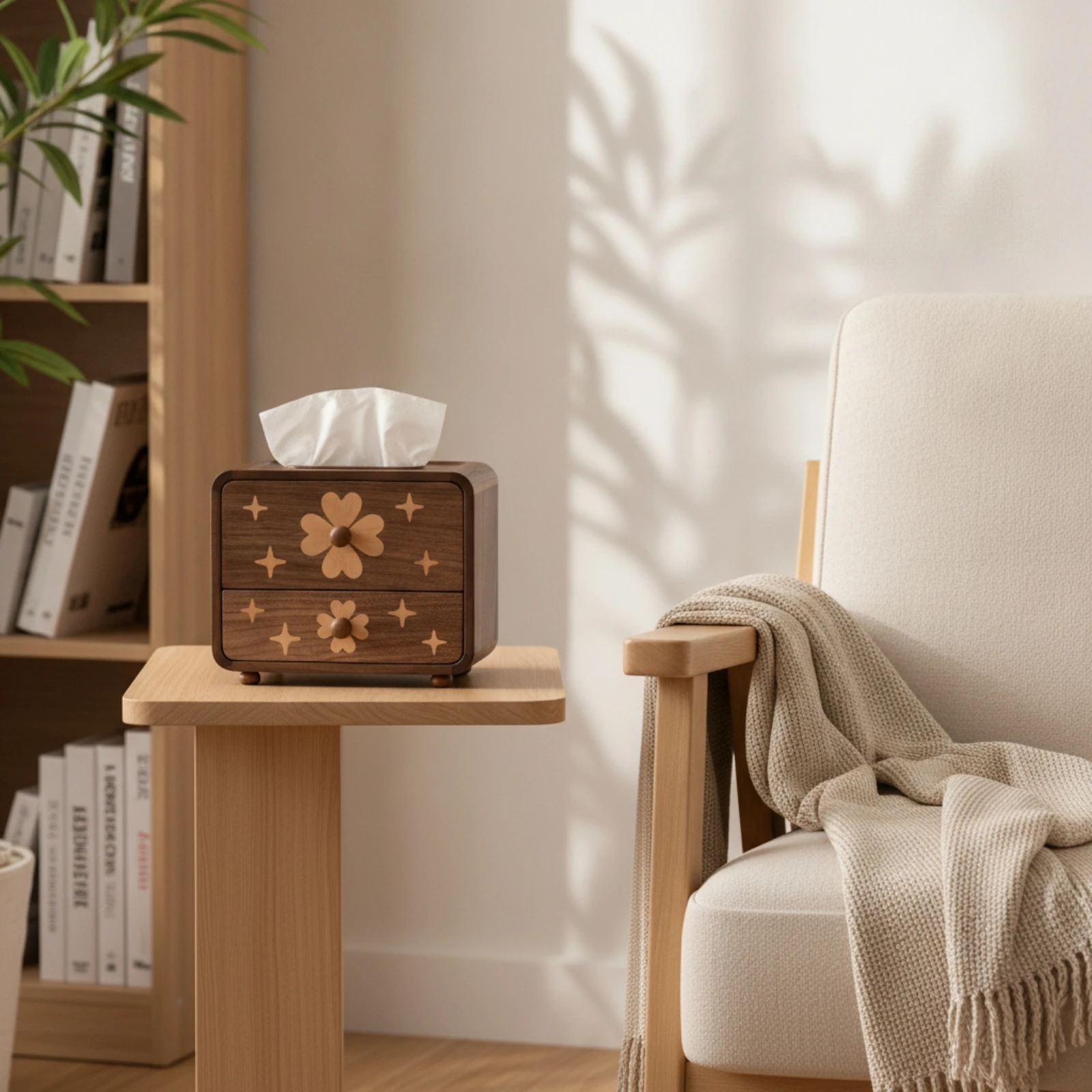 Tissue Box with Attractive Opening Decorative Tissue Box Cover with Attractive Base Elegant Vintage for Desktop, Living Room
Tissue Box with Attractive Opening Decorative Tissue Box Cover with Attractive Base Elegant Vintage for Desktop, Living Room