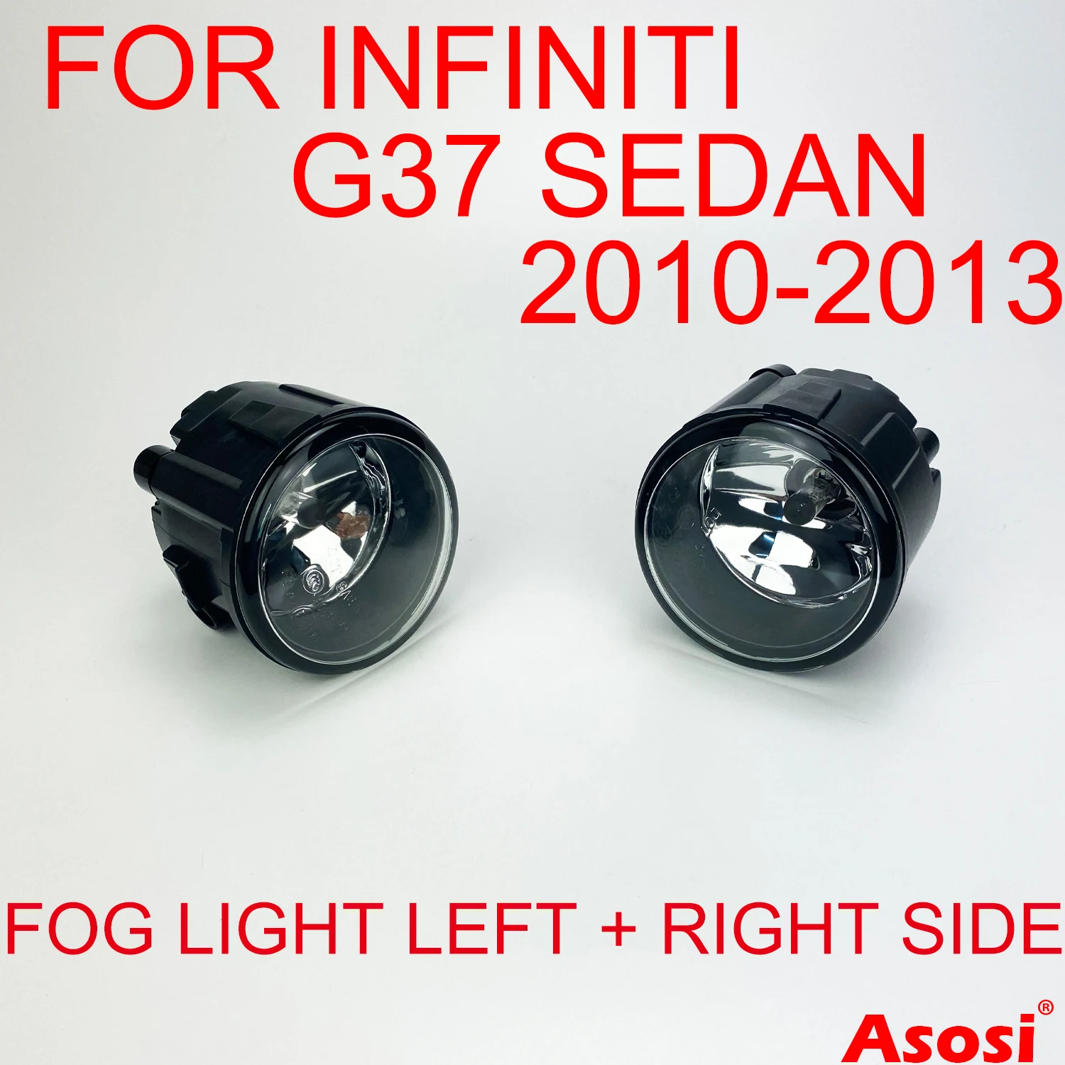 Front Bumper Fog Lights Driving Lamps For Infiniti G37 2010 2011 2012 2013 Sedan Left + Right Side Clear Glass Lens With Bulb
Front Bumper Fog Lights Driving Lamps For Infiniti G37 2010 2011 2012 2013 Sedan Left + Right Side Clear Glass Lens With Bulb