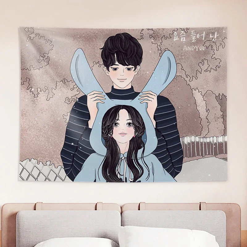 Japanese Hanging Cloth Ins Bedroom Wall Decoration Tapestry Wall Hanging Kawaii Room Decor Mural Cute Room Decor Home Decor
Japanese Hanging Cloth Ins Bedroom Wall Decoration Tapestry Wall Hanging Kawaii Room Decor Mural Cute Room Decor Home Decor