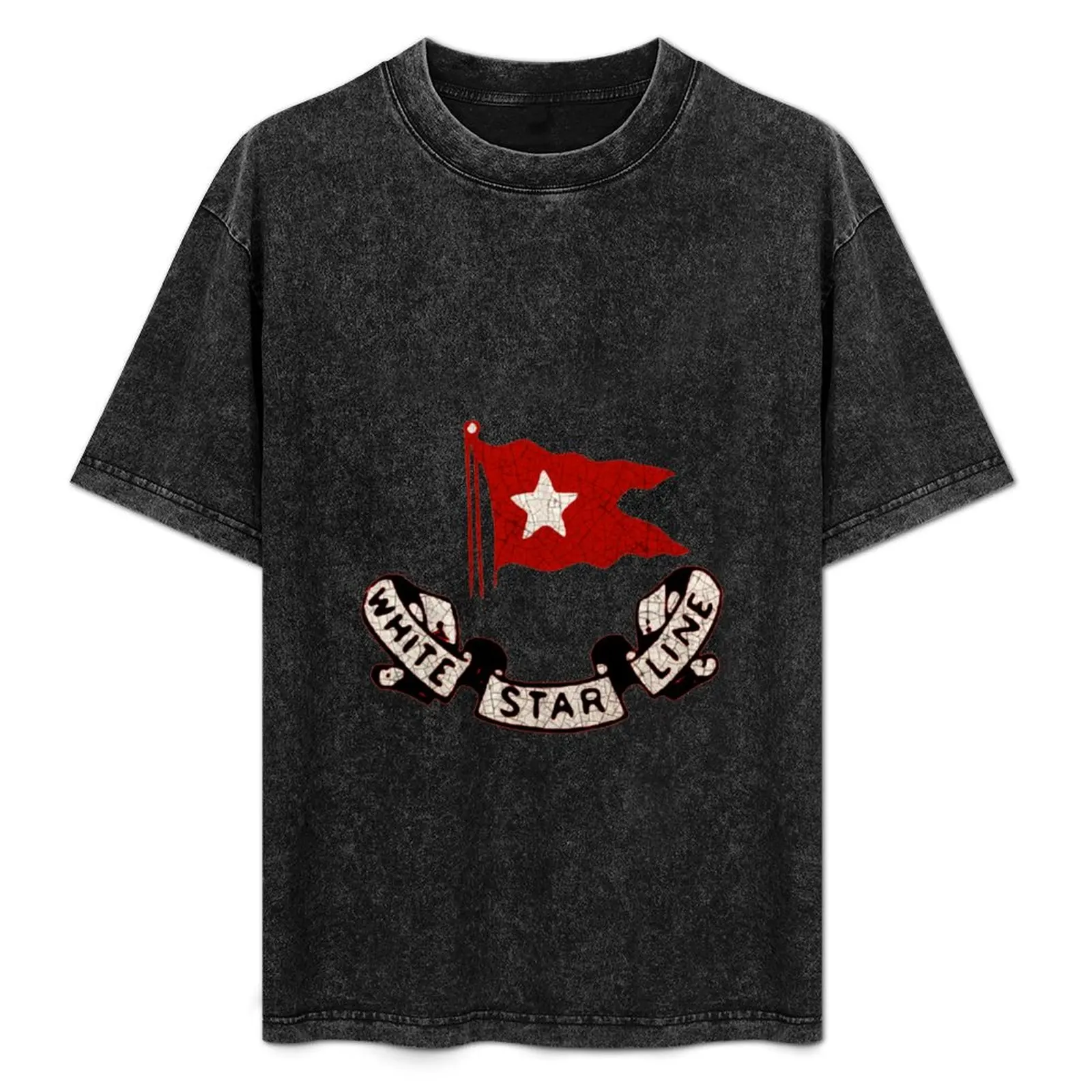 White Star Line T-Shirt Holiday Casual Short Sleeve Top
White Star Line T-Shirt Holiday Casual Short Sleeve Top
