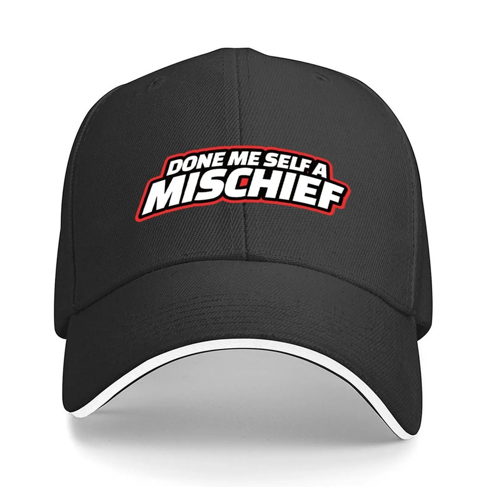 Done Me Self A Mischief #3 Baseball Cap Rugby Funny hats Cosplay fishing hat Hats For Men Women's 
Done Me Self A Mischief #3 Baseball Cap Rugby Funny hats Cosplay fishing hat Hats For Men Women's
