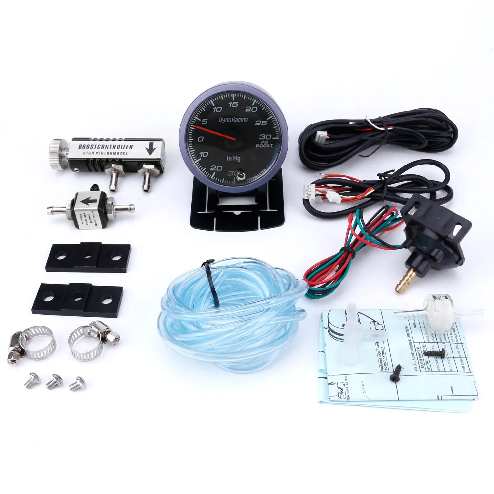 60MM Car Turbo Boost Gauge 30PSI Car Meter Adjustable Turbo Boost Controller Kit 1-30PSI IN-CABIN
60MM Car Turbo Boost Gauge 30PSI Car Meter Adjustable Turbo Boost Controller Kit 1-30PSI IN-CABIN