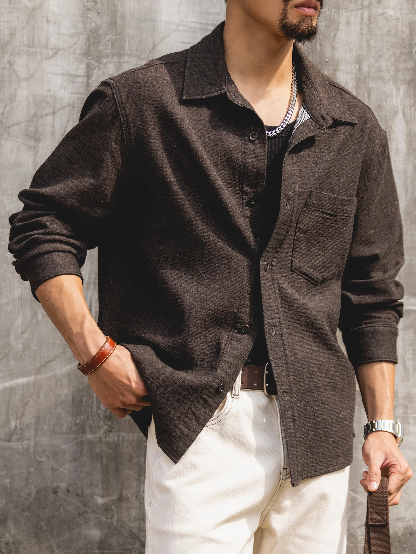 American Retro Long Sleeve Shirt Men's Spring New Loose Commuter Casual Shirt Youth Popular Pure Cotton Breathable Sweat Abso...
American Retro Long Sleeve Shirt Men's Spring New Loose Commuter Casual Shirt Youth Popular Pure Cotton Breathable Sweat Abso...