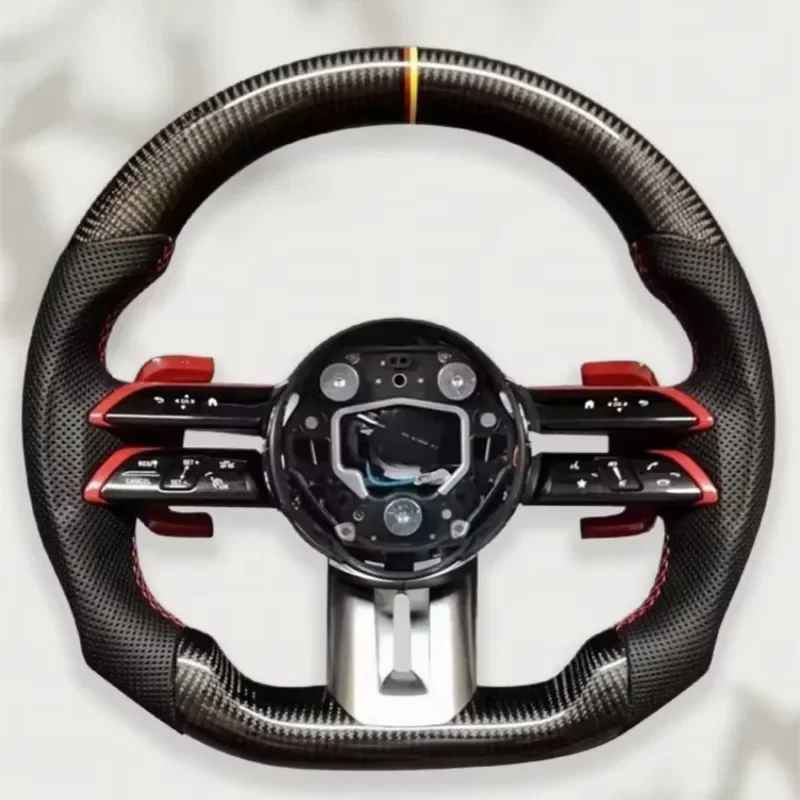 【2025】Wholesale Ized Carbon Fiber Leather Steering Wheel Fits For Mercedes Benz New CLS GLE W213 W238 W205 W222 W463 W167
【2025】Wholesale Ized Carbon Fiber Leather Steering Wheel Fits For Mercedes Benz New CLS GLE W213 W238 W205 W222 W463 W167