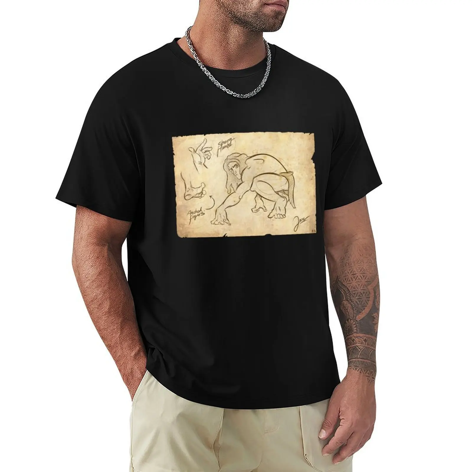 Tarzan Janes Sketch. T-Shirt funny shirt cotton Funny t-shirts men t shirts high quality
Tarzan Janes Sketch. T-Shirt funny shirt cotton Funny t-shirts men t shirts high quality
