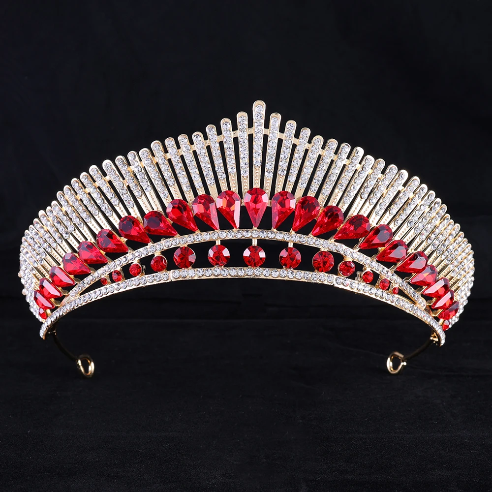 Fashion Wedding Crown Crystal Tiara Metal Bridal Crown Jewelry Hair Accessories Party Holiday Birthday Tiara Fit for Girls
Fashion Wedding Crown Crystal Tiara Metal Bridal Crown Jewelry Hair Accessories Party Holiday Birthday Tiara Fit for Girls
