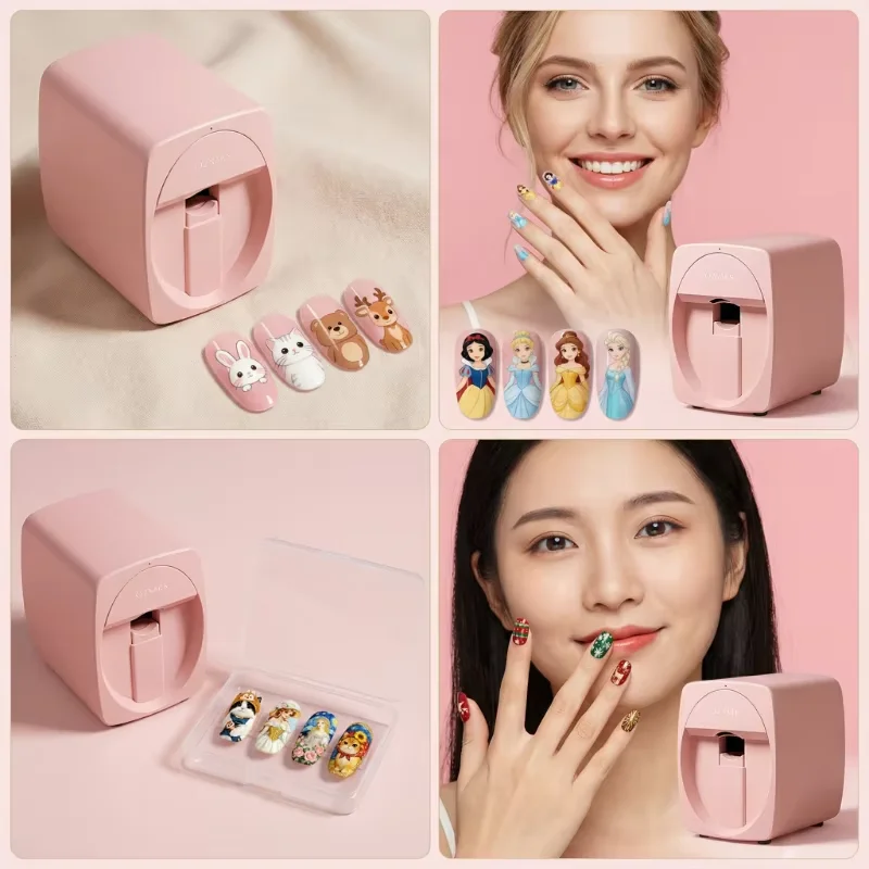 Portable 3D Nail Art Printer