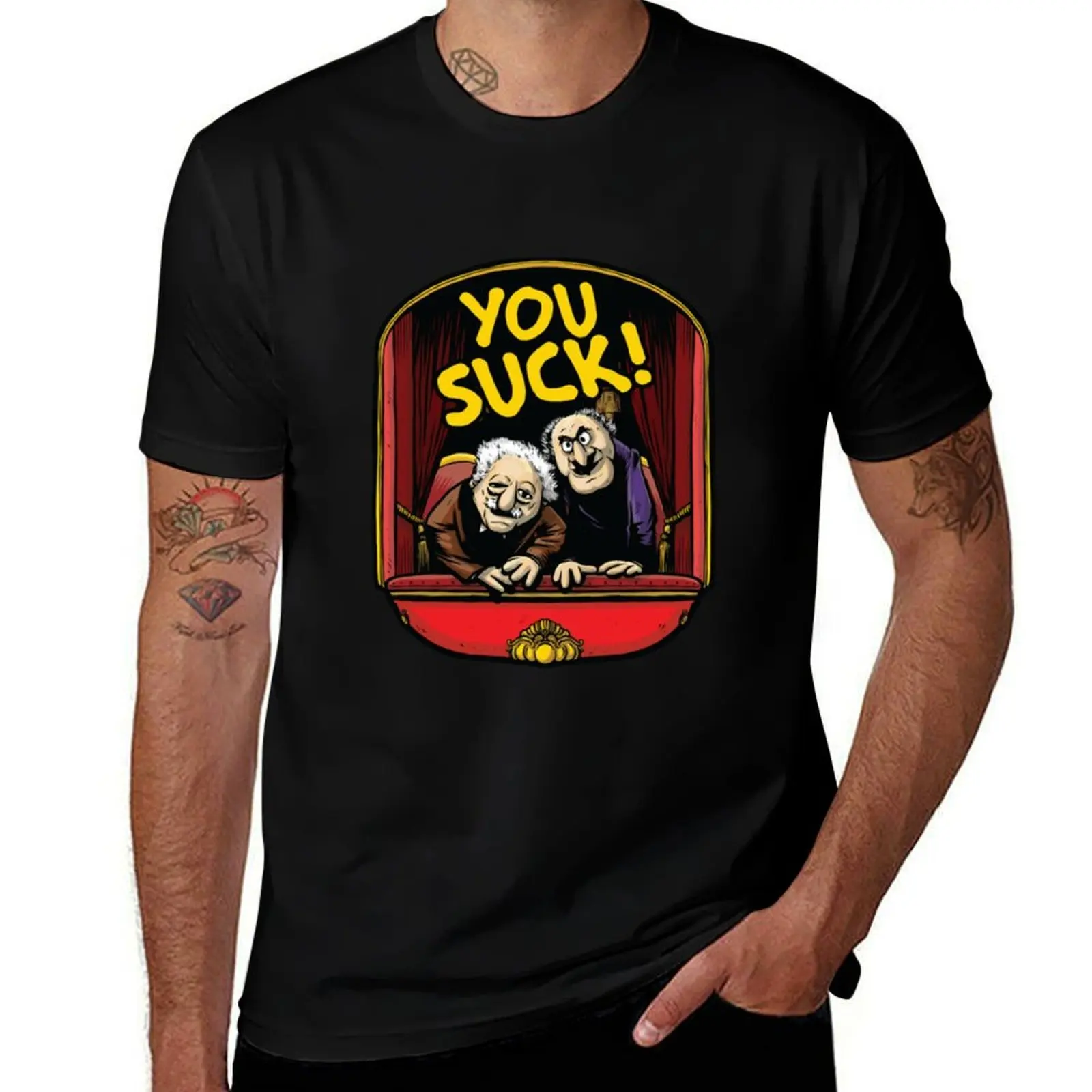 Statler And Waldorf T-Shirt Casual Loose Fit Summer Tee Shirt
Statler And Waldorf T-Shirt Casual Loose Fit Summer Tee Shirt