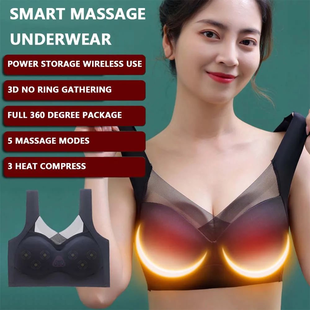 Vibration Breast Up Massage Increas Growth tools Electric Breast Massager Bra Chest Enhaner With Hot Compress
Vibration Breast Up Massage Increas Growth tools Electric Breast Massager Bra Chest Enhaner With Hot Compress