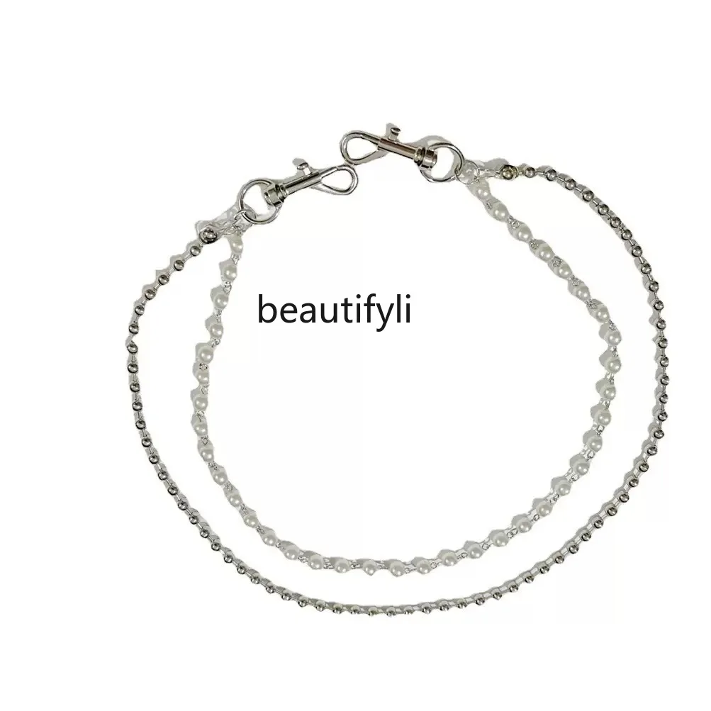 Pearl Trousers Belt Women's Pants Hanging Chain Personalized Jeans Skirt Accessories
Pearl Trousers Belt Women's Pants Hanging Chain Personalized Jeans Skirt Accessories