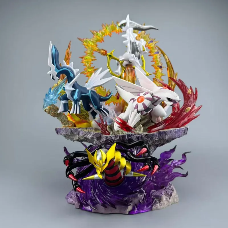 Pokemon Anime Figure Led Light Up Gk Ppap Statue Model Dialga Palkia Giratina Arceus Home Desktop Decoration Collectible Gift
Pokemon Anime Figure Led Light Up Gk Ppap Statue Model Dialga Palkia Giratina Arceus Home Desktop Decoration Collectible Gift