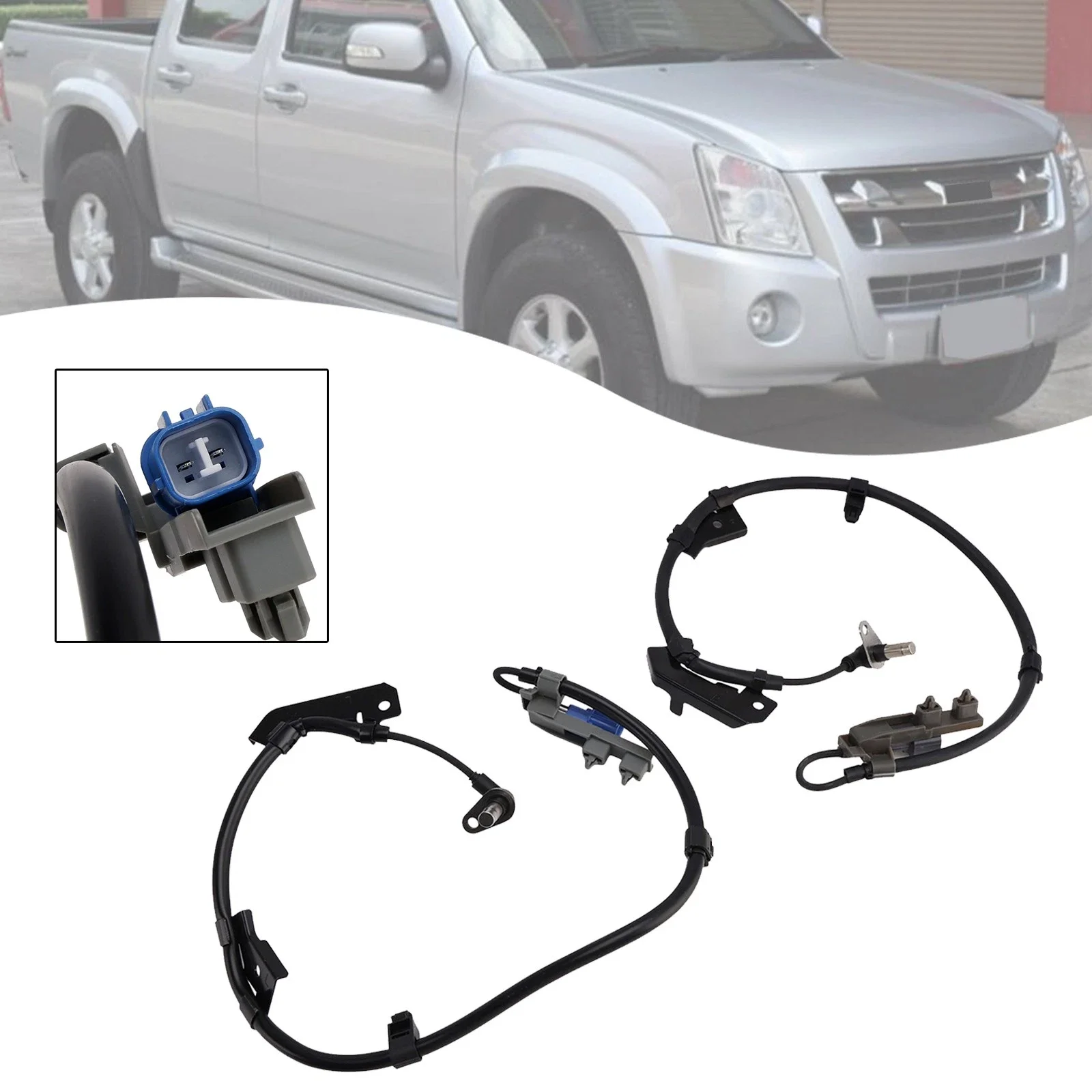 For Isuzu D-MAX RODEO 2003-2012 2PCS Car Front Right Left ABS Wheel Speed Sensor Replacement Accessories
For Isuzu D-MAX RODEO 2003-2012 2PCS Car Front Right Left ABS Wheel Speed Sensor Replacement Accessories