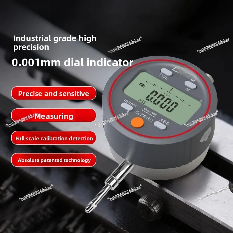 Digital Dial Meter 0.001 Precision Meter Depth Gauge Height Gauge ABS Origin Is Stable and Reliable
Digital Dial Meter 0.001 Precision Meter Depth Gauge Height Gauge ABS Origin Is Stable and Reliable