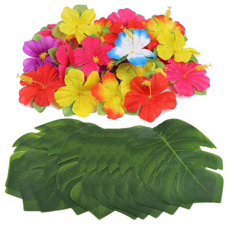 Artificial Tropical Palm Leaves Hibiscus Flowers for Hawaiian Luau Tropical Party Table Decoration Wedding Jungle Birthday Decor
Artificial Tropical Palm Leaves Hibiscus Flowers for Hawaiian Luau Tropical Party Table Decoration Wedding Jungle Birthday Decor