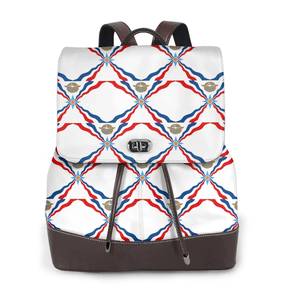 Assyrian Suryoyo Flag Bookbag School Student Bags Hiking Travel Daypack for Women Fashion Derma Backpack
Assyrian Suryoyo Flag Bookbag School Student Bags Hiking Travel Daypack for Women Fashion Derma Backpack