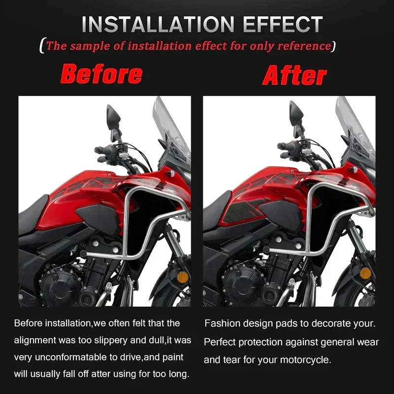 For Honda CB500X cb400x CB 500 400x2019-2022 motorcycle anti slip fuel oil tank pad protector side knee grip sticker 20 21
For Honda CB500X cb400x CB 500 400x2019-2022 motorcycle anti slip fuel oil tank pad protector side knee grip sticker 20 21