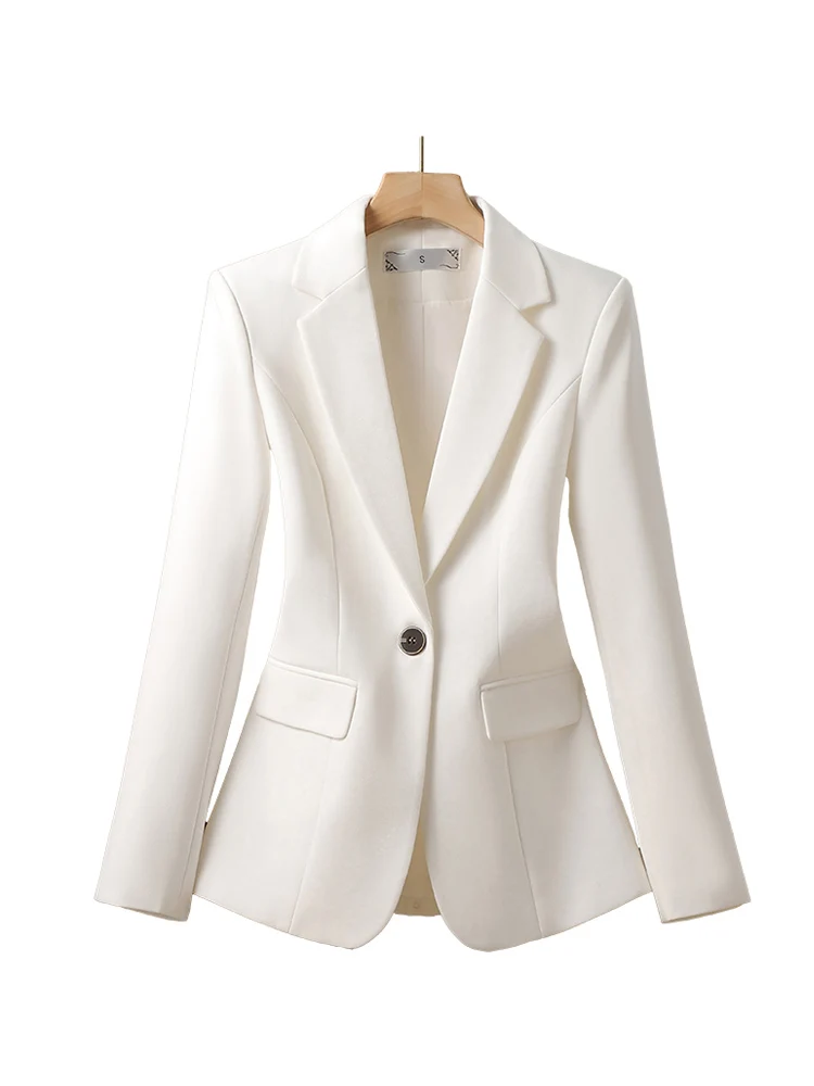 Autumn Winter Fashion Office Ladies Blazer Coat Women Red White Black Female Business Work Wear Formal Jacket
Autumn Winter Fashion Office Ladies Blazer Coat Women Red White Black Female Business Work Wear Formal Jacket