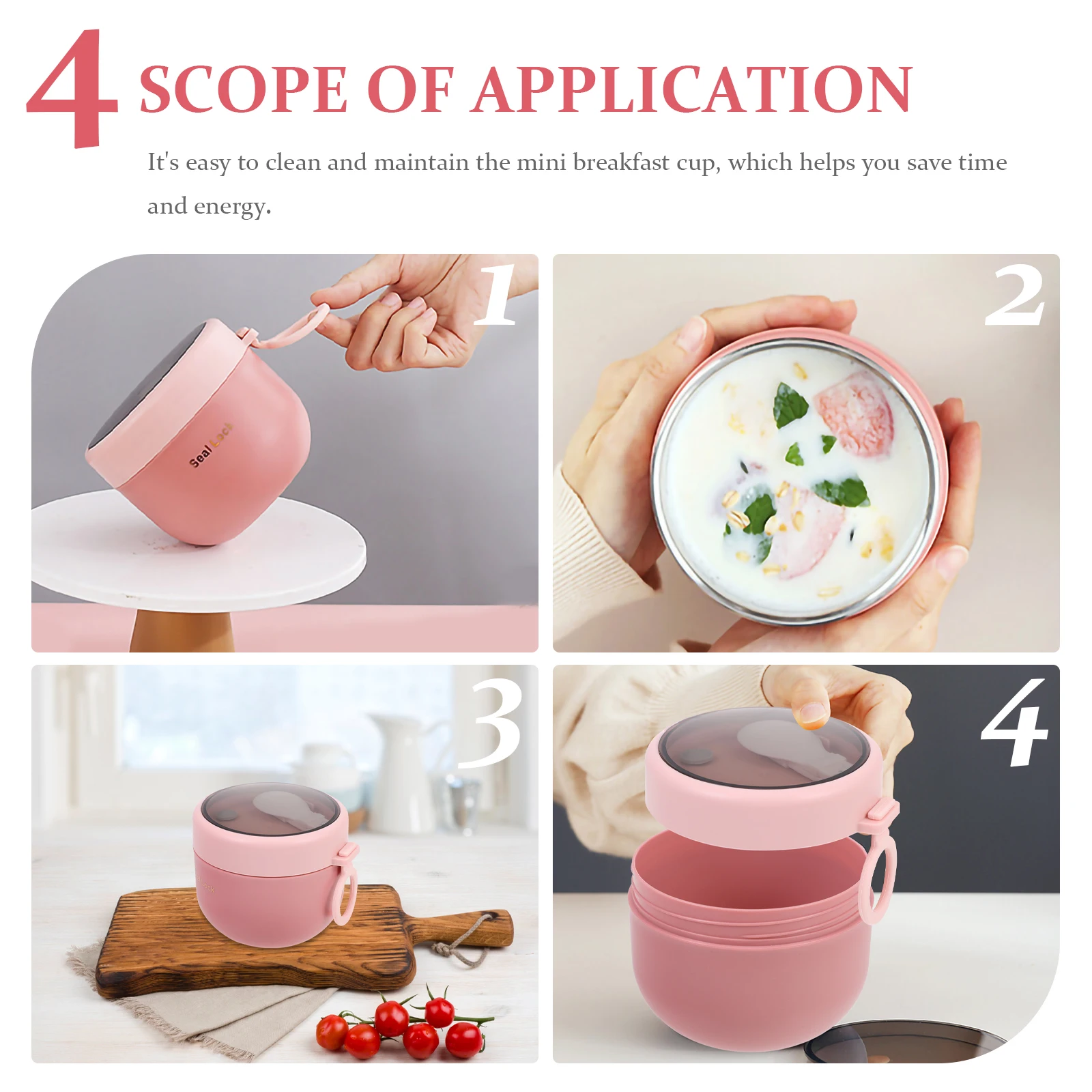 Breakfast Cup Heat Preservation Soup Containers Lids Storage Plastic Portable Insulated Container Sealed Food
Breakfast Cup Heat Preservation Soup Containers Lids Storage Plastic Portable Insulated Container Sealed Food