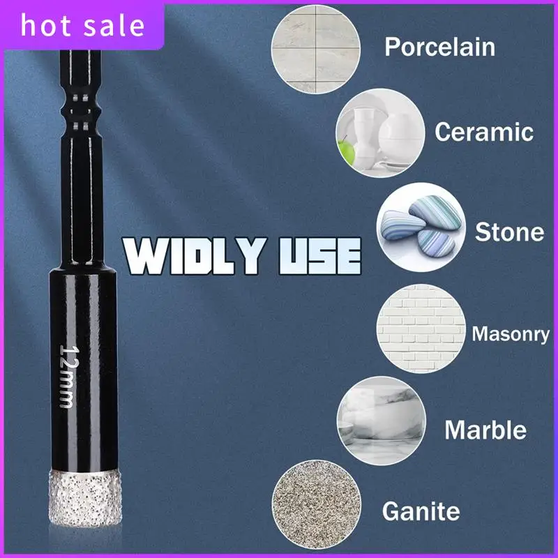 LICG-11Pcs Diamond Drill Bits Set For Marble Tile Stone Glass Porcelain Hard Materials For Core Fast Dry Drilling
LICG-11Pcs Diamond Drill Bits Set For Marble Tile Stone Glass Porcelain Hard Materials For Core Fast Dry Drilling