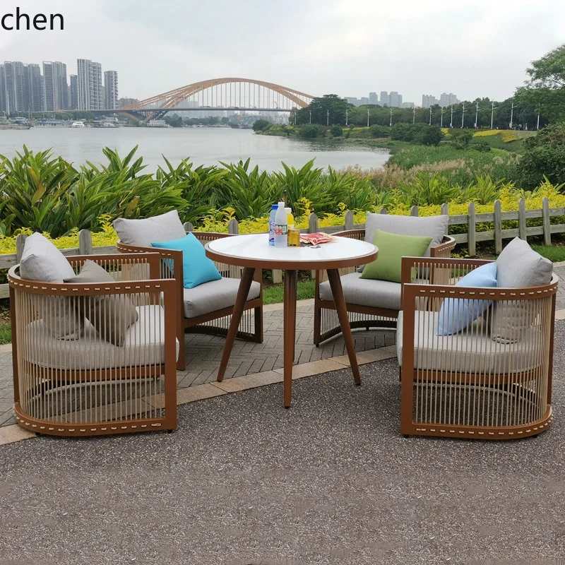 YFY outdoor rattan sofa courtyard open-air hotel leisure dining chair garden waterproof coffee table combination
YFY outdoor rattan sofa courtyard open-air hotel leisure dining chair garden waterproof coffee table combination